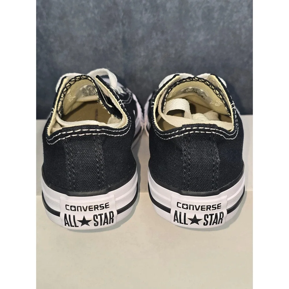 NWOT Converse Chuck Taylor All Star Low Top Black Canvas Kids Sneakers 13.5